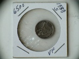 1888-S .90 Silver Seated Liberty Dime
