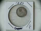 1883 .90 Silver Seated Liberty Dime