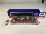 USA TRAINS G-SCALE Flatcar w? 2 Army Trucks NEW