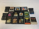Lot of 15 vintage Atari 5200 Video Games
