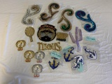 Lot of Sequin Embroidered Sew On Patches