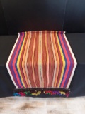 Large Multicolored Table Runner 100