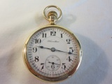 1918 Hamilton 992 Gold Toned Pocket Watch