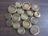 Lot of 16 Various Small Weights
