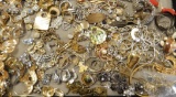 DIY Jewelry Gold tone & Rhinestone parts.