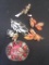 Lot of Feather Theme Costume Jewelry