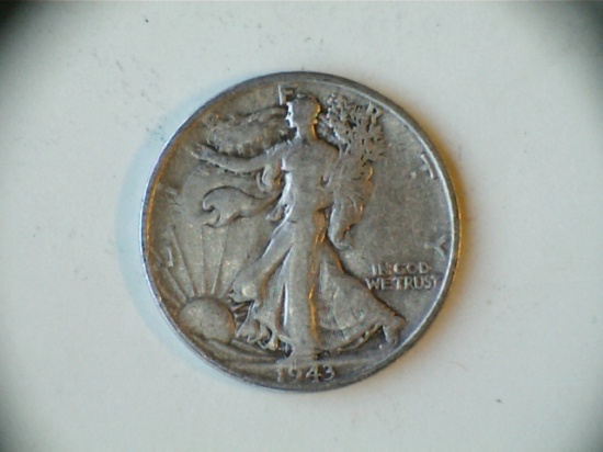 1943-S .90 Silver Walking Liberty Half Dollar