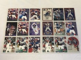 JIM KELLY Bills Lot of 18 Football Cards