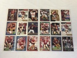 STEVE YOUNG 49ers Lot of 18 Football Cards