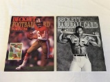 2 Vintage Beckett Magazines,  Montane, Bo Jackson