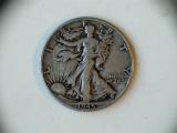 1945 .90 Silver Walking Liberty Half Dollar
