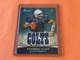 ANDREW LUCK Colts 2012 Bowman ROOKIE Card