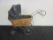 Antique Baby Doll Wicker Carriage 18