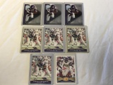 ADRIAN PETERSON Vikings Lot of 8 Football Cards