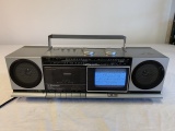 Emerson Portable Tv Stereo fm-am Cassette Radio