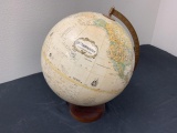 Vintage Globemaster 12 Inch World Raised Globe