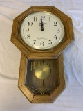 Daniel Dakota Quartz Westminster Chime Oak Clock