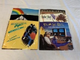 Lot of 7 1980's 45 RPM Vinyl Records with Sleeves-
