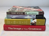 Lot of 5 MLB Baseball Books, Willie Mays,Babe Ruth
