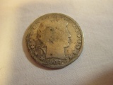 1907-D Silver Barber Half Dollar Coin