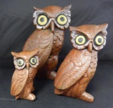 Owl Family - Ceramic