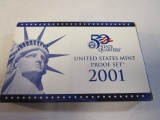 2001-S U.S. Mint Proof Set & State Quarters Set