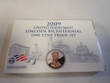 2009-S U.S. Mint Lincoln Bicentennial One Cent Set