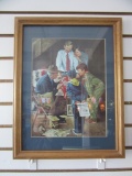 Boy Scouts with Family Print 13.75