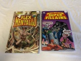 HC Comic Books Super Villains & Flex Mentallo