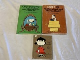 Lot of 3 Vintage PEANUTS Books-Snoopy & Lucy