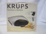 Krups Sandwich Express Sandwich Toaster NEW