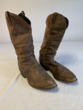 Durango Brown Leather Western Cowboy Boots Sz 9.5