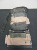 Lot of 2 Work Pouches w/ Belt