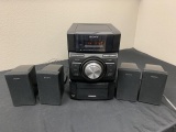 Sony HCD-EC69i Mini Hi-Fi CD Stereo W/ 4 Speakers