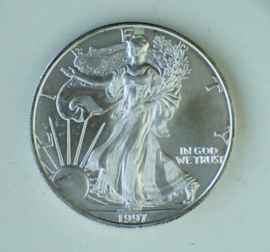 1997 Silver Eagle Dollar - #835