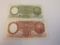 Lot of 2 Argentinean Currency Notes