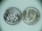 Pair of 1964 .90 Silver Kennedy Half-Dollars