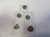 Lot of 5 Ancient Greece Coins (1)