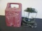 Coleman Propane Lamp with Red Case