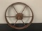 Antique Wheel Barrow Cast Iron Wheel