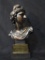 Greek God Bronze Bust, USAF Award 1974