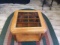 Glass Top End Table 28