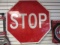Vintage Stop Sign
