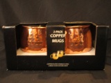 Set of 2 Moscow Mule Copper Mugs