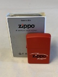 Zippo MOTORSPORTS Red Windproof Lighter NEW
