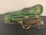 Vintage violin with case and String