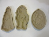 Brown Bag Cookie Art Mother Bunny, Father Bear,