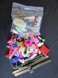 Lot of Barbie Knick Knacks and Clothing