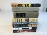 Lot of 8 Hard Copy Books  Military/War Related