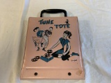 1950s Tune Tote By Ponytail Record Case For 45 RPM